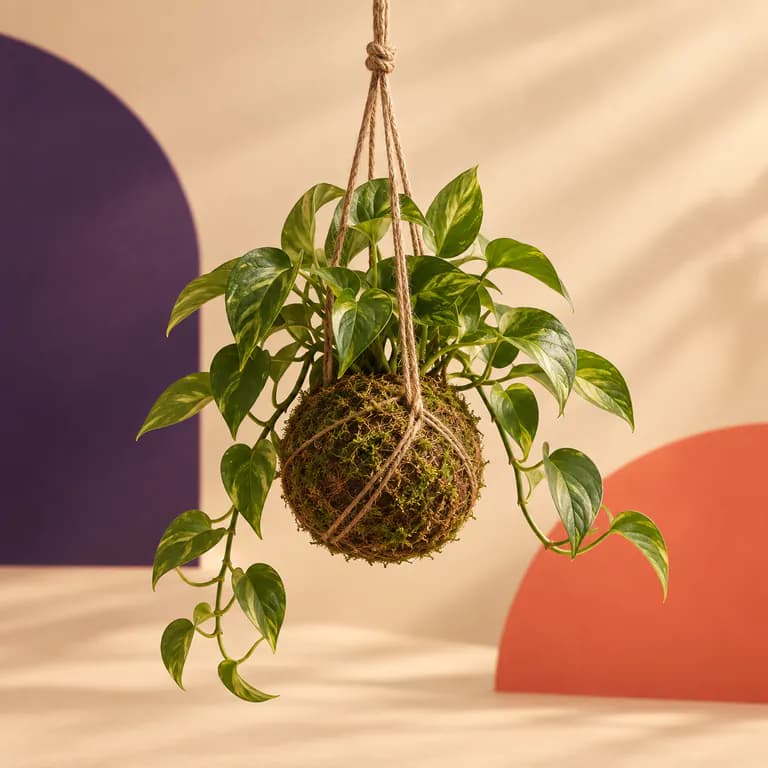 Kokedama Asılı Bitki